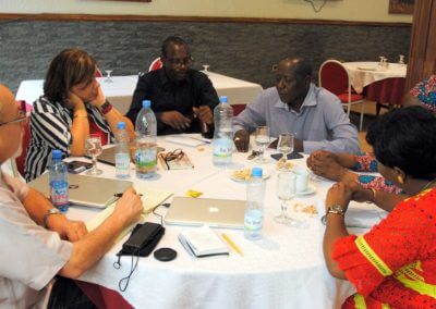Partners' meeting and working session with Afrique Verte.