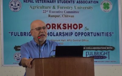 Dr Mushtaq Memon, Fulbright Specialist visit to Nepal